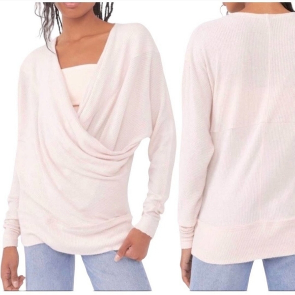 Free People Cozy With You Sweater Size Large - Picture 1 of 15